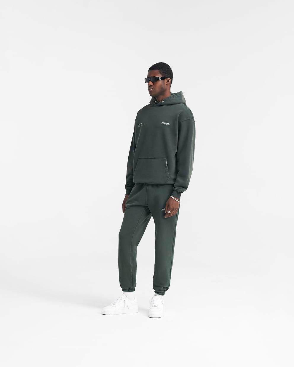 Patron Of The Club Hoodie - Forest Green